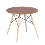 میز پایه چوبی E800