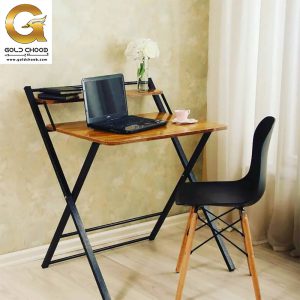 میز تحریر تاشو ایستاده پایه بلند MDF جوان
