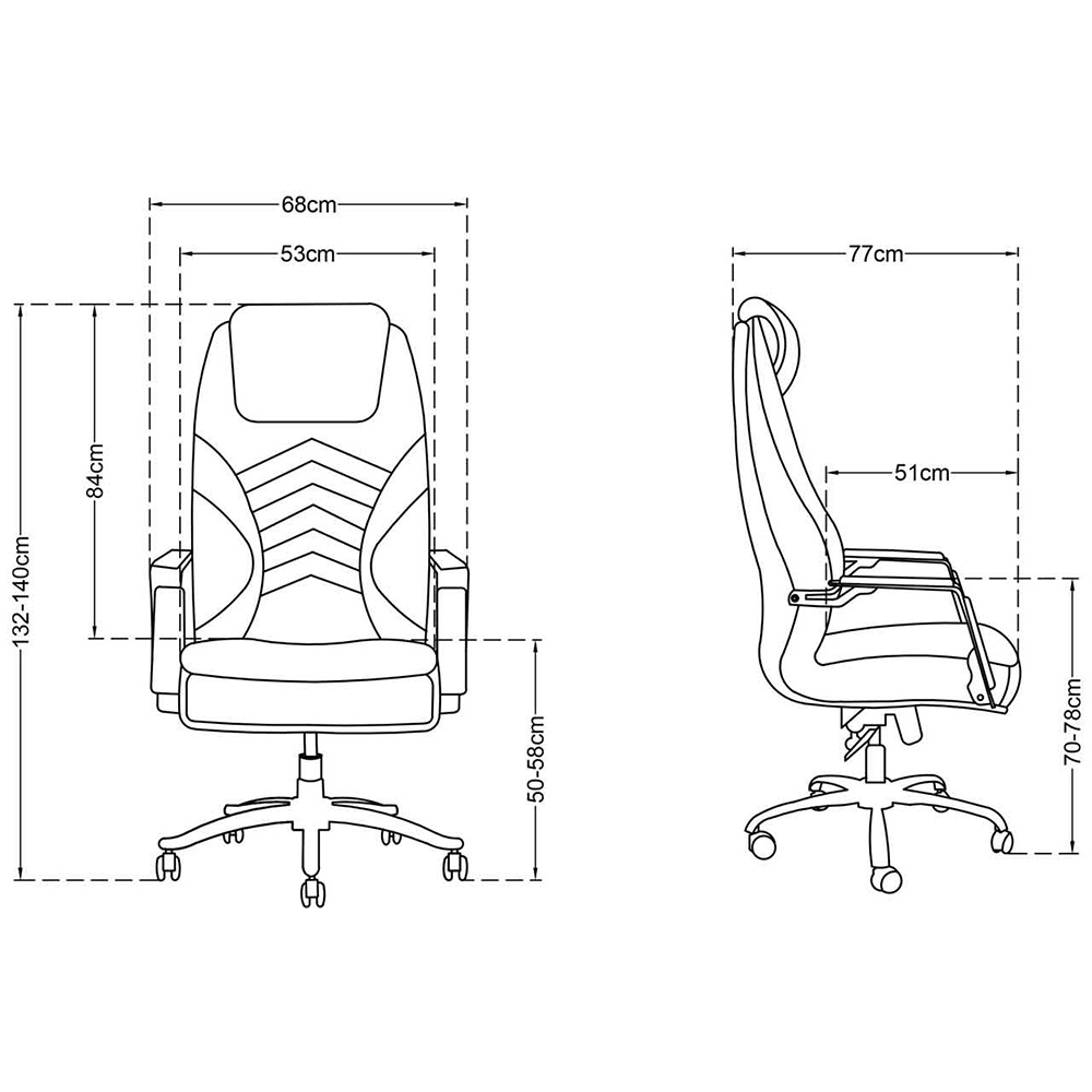 صندلی مدیریتی تیکاند SANTA(SA) - Image 6