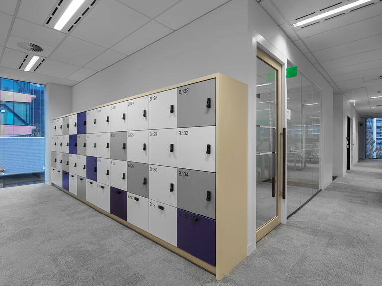 Willis Towers Watson office lockers lockin lockers australia