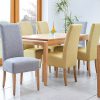 dining chairs around table