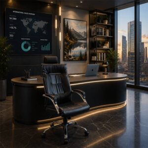 صندلی مدیریتی آرین طرح راحتیران GM500