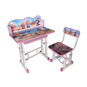میز و صندلی تحریر کودک طرح لبوبو