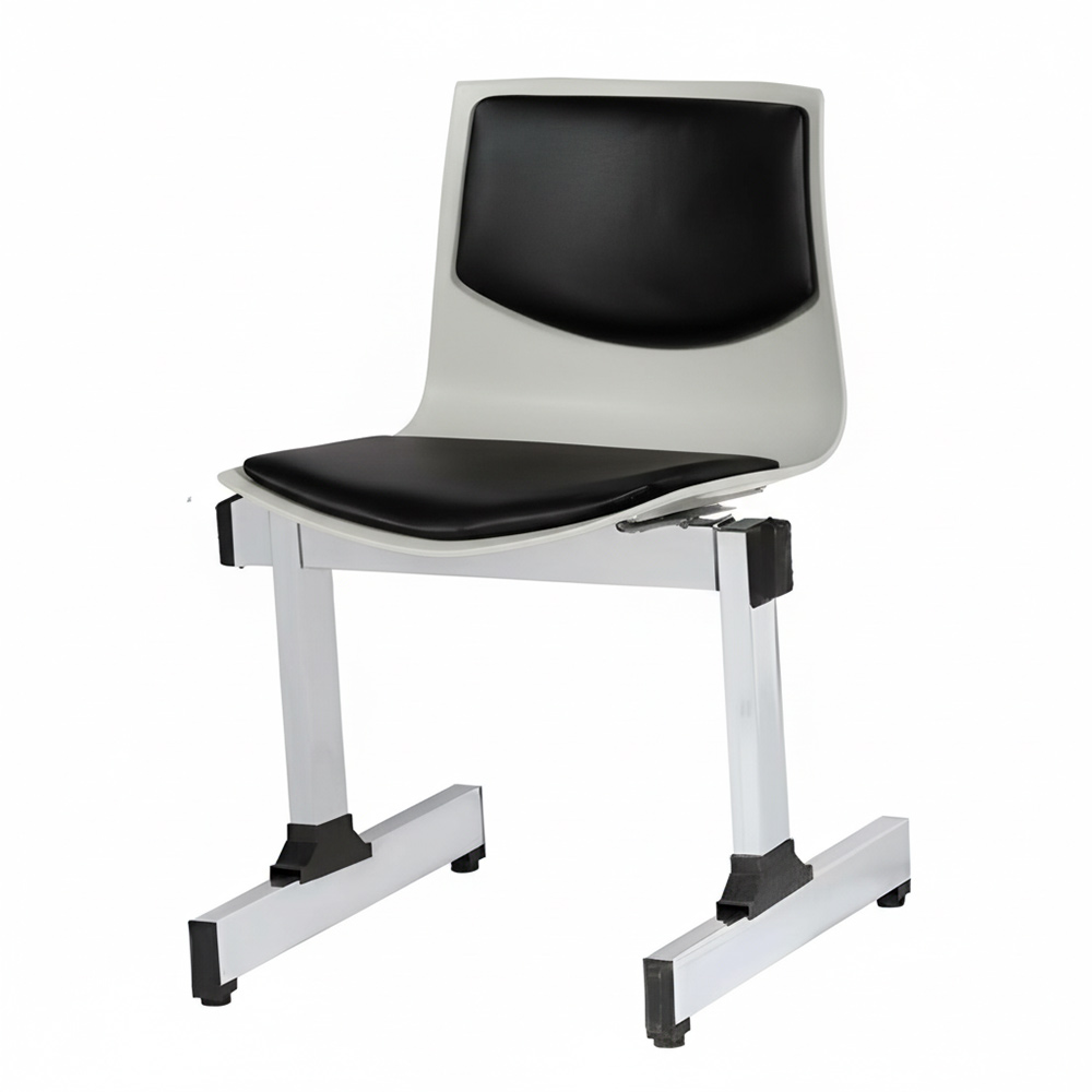 نیمکت انتظار یک نفره صدفی S101 طوسی