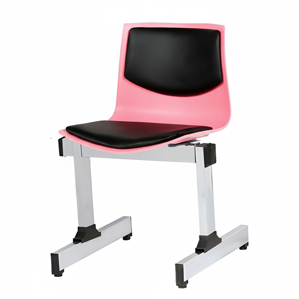 نیمکت انتظار یک نفره صدفی S101 صورتی