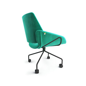 صندلی کارشناسی روکش چرمی مدل EASY