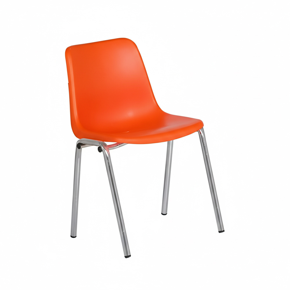 صندلی انتظار لوله ای یک نفره LX نارنجی