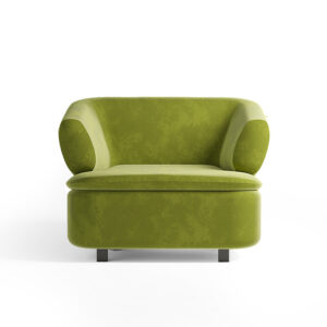 مبل راحتی Cozy یک نفره روکش پارچه‌ای