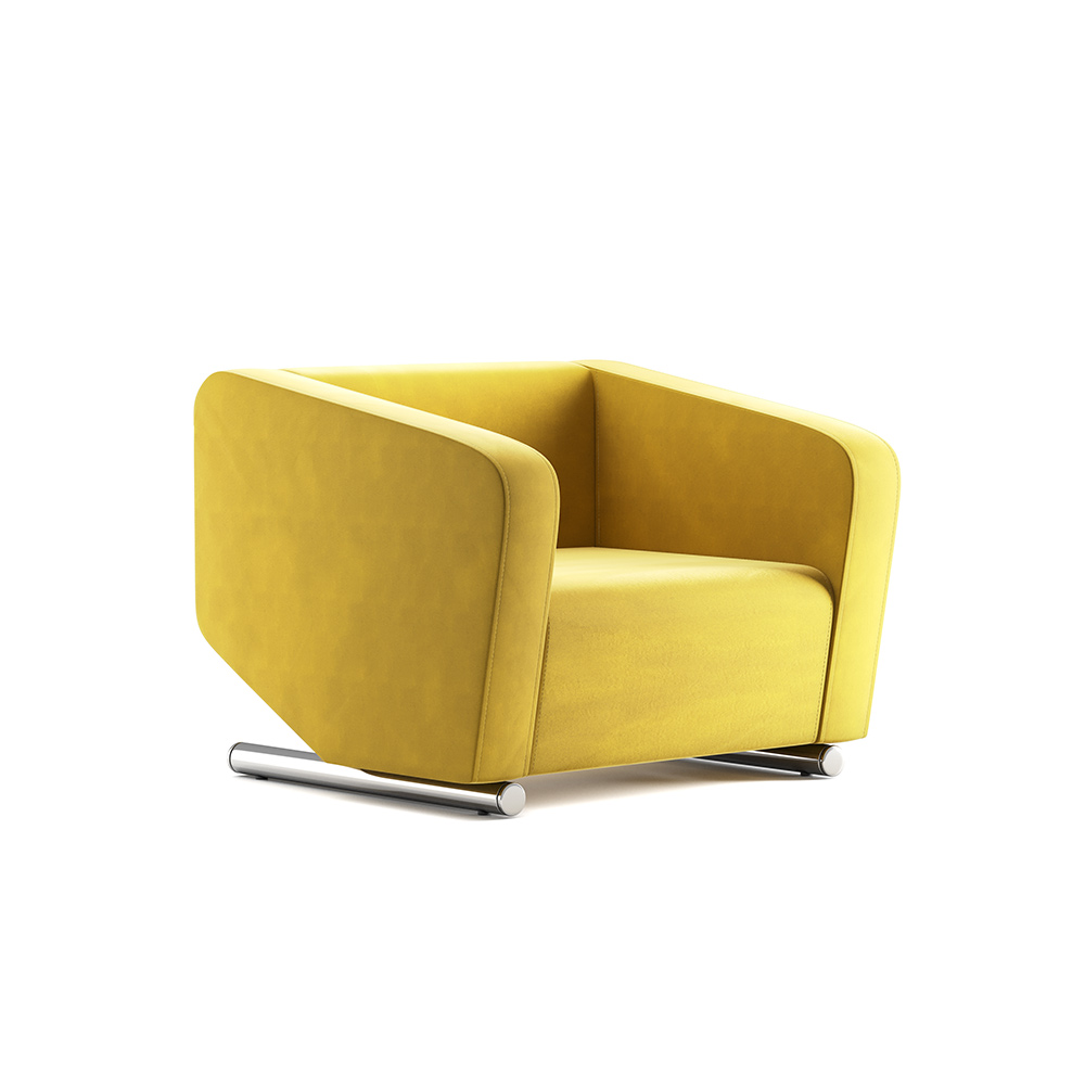 مبل راحتی CUT تک نفره روکش پارچهای