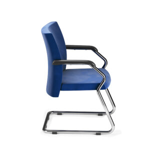 صندلی کنفرانسی MATH دسته متصل روکش پارچه‌ای