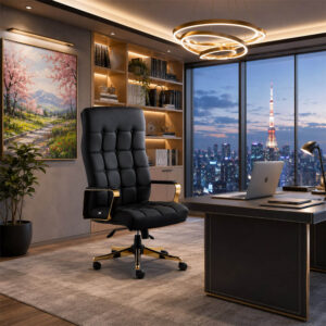 صندلی مدیریتی M950-P روکش چرمی